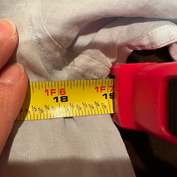 DKNY Light Blue Long Sleeves Button Collar Linen Top 100% Ramie Good Condition - Picture 8 of 9